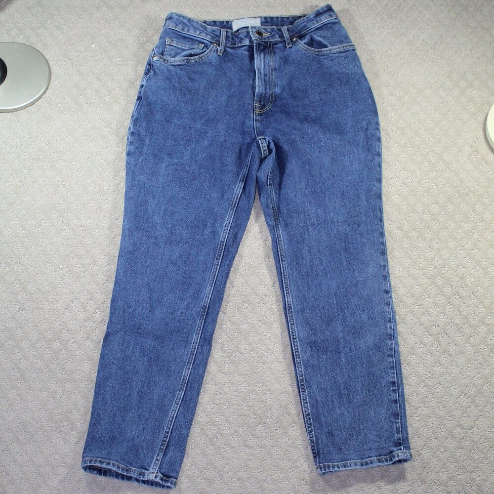 Vintage 90s Everlane Wm 28 /  Size 6 Curvy Cheeky Jeans Medium Wash Blue Jeans